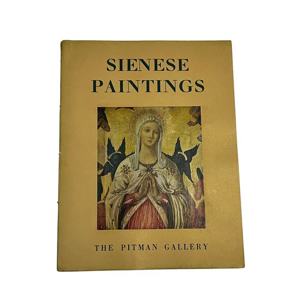 VTG MCM Sienese Painting by The Pitman Gallery 23 Pages Circa 1950's - Picture 1 of 4